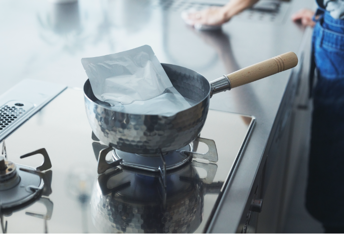 個包装された商品